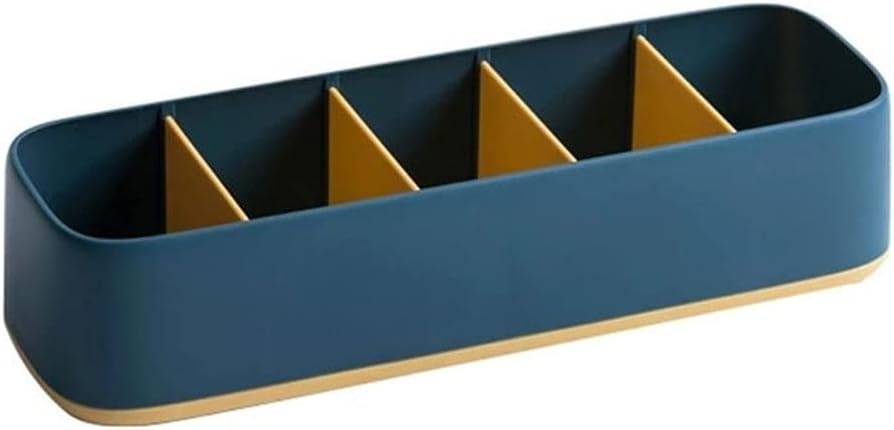 5 Grid Underwear Sock Storage Organizer Drawer Classification Bra Pants Divider Wardrobe Cosmetics Box
