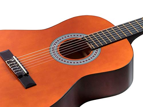 Idyllwild Guitare classique 3/4 avec housse Bag-natural - Les Beatles, Paul McCartney, John Lennon, RIngo Starr, George Harrison Idyllwild Guitare classique 3/4 avec housse Bag-natural – Image 6