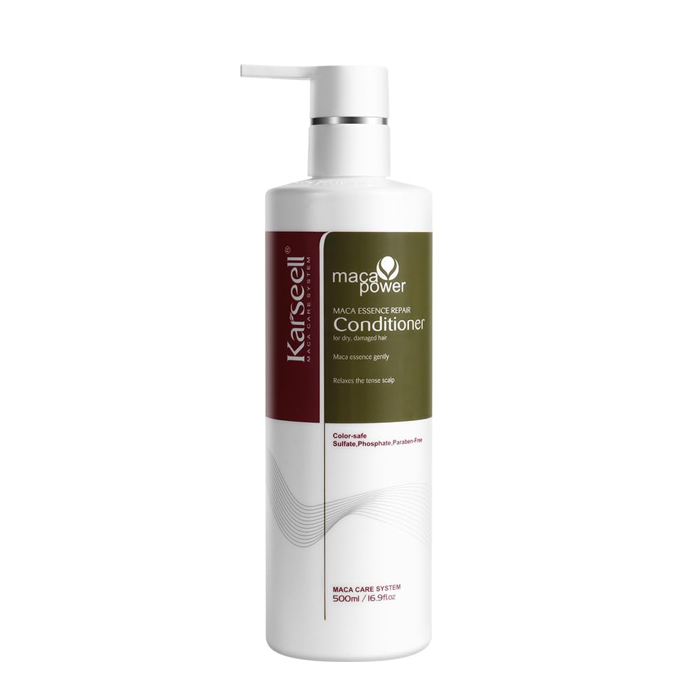  Karseell Reparatur Conditioner Arganöl für Sehr Trockenes und Geschädigtes Haar
| Karseell Reparatur Conditioner Arganö