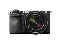 Sony Alpha 6700 Systemkamera (APS-C) mit 18–135mm Objektiv – KI-Autofokus, 5-Achsen-Stabilisierung, 4K 120p Video, Touchscreen, vielseitig für Reise & Content