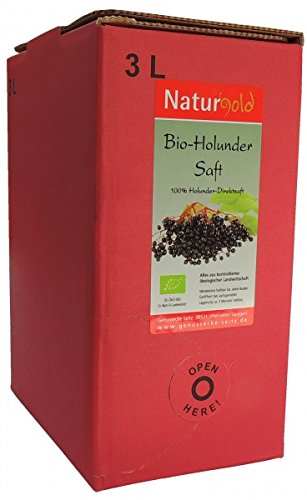Holundersaft Mosterei Seitz Naturgold® Bio- 3L Direktsaft