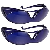 Operitacx Gafas Protectoras para Luz Pulsada Ipl 2 Unidades Azules, Accesorio Práctico para Depilación Láser y Protección Ocular en Tratamientos Estéticos