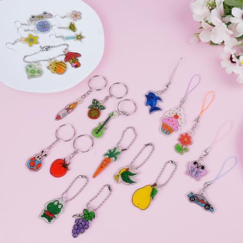 Ainiv 20 Stück Schrumpffolien Transparent, Bedruckbar Schrumpfende Plastikfolie Deko Folie für Handwerk, A4 Glänzend Schrumpffolie für Kunsthandwerk Schlüsselanhänger DIY Handmade Craft Deko (20*29CM)