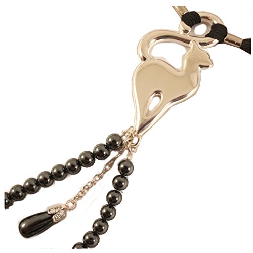 Preisvergleich Produktbild Sylvie MONTHULE Schmuckstring ST141 Mieze Silber Größe S