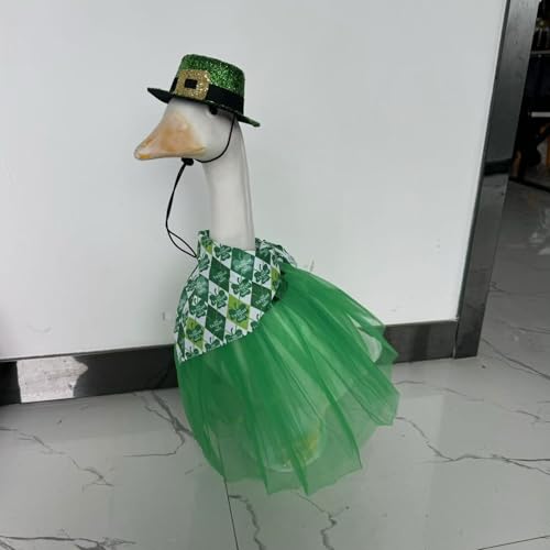 Tenue d'oies en polyester vêtement amusant pour statue - 5
