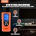 VEVOR 3-in-1 EMF Meter, 5Hz - 3.5GHz, Handheld Rechargeable Electromagnetic Field Radiation Detector, Digital LCD EMF Tester for EF MF RF Home Inspections Outdoor Ghost Hunting Paranormal Equipment