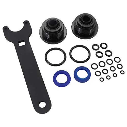 Image of HS5157 HC5345 Front Mount Hydraulic Steering Cylinder Seal Set W /Pin Wrench for HC5340 HC5341 HC5342 HC5343 HC5344 HC5346 HC5347 HC5348 HC5358 HC5365 HC5375 HC5394 HC5445 HC6750 HC6751
