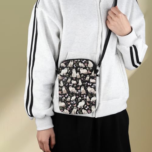 G2TUP Ragdoll Cat Crossbody Bag Ragdoll Cat Owner Gifts Ragdoll Cat Themed Gifts Ragdoll Cat Mom Shoulder Bag4