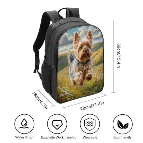 Sac à dos d'école mode 2 compartiment unique animal 3d-16 - 2