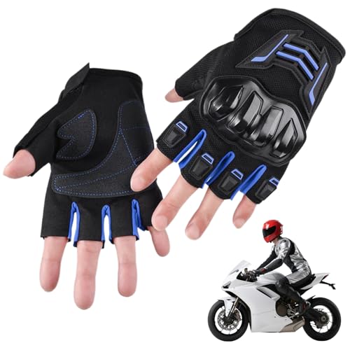 GjnjfdF Guantes de Entrenamiento,Guantes De Equitación - Agarre Antideslizante, Compatible con Pantalla Táctil, Transpirable, para Motociclistas, Conducción, Jardinería, Escalada, Actividades al Aire