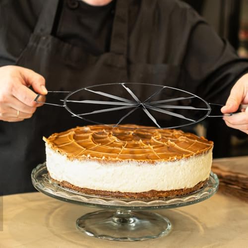 Cortador de tartas y postres en material alimentario para repostería del hogar y fiestas 3