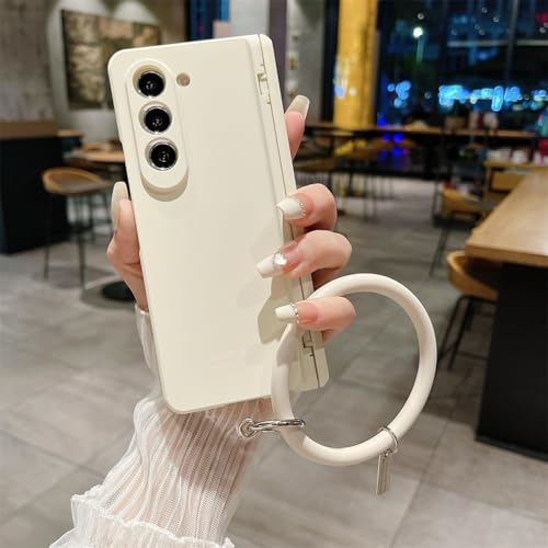 Coque Galaxy Z Fold5 anti rayure pour protéger la charnière avec verre mat rigide
