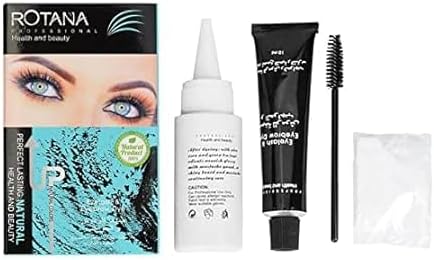 Professional Health And Beauty PErfect Lasting Natural Eyelash & Eyebrow Dye Kit- Colour For Eyebrow Care (Brown)