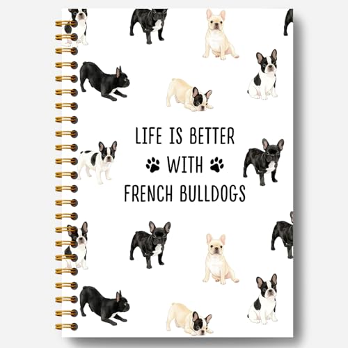 Carnet Bouledogue Français pour organiser votre quotidien et ne plus rien oublier