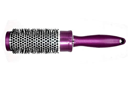 Kabello Cepillo de pelo redondo profesional para niñas, para uso en salón, color rosa, paquete de 1