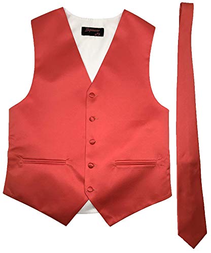 Spencer J's Men's Vest & Necktie Set