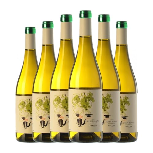 Coca i Fitó Jaspi Blanc Terra Alta 75 cl Vino blanco (Caja de 6 Botellas de 75 cl)