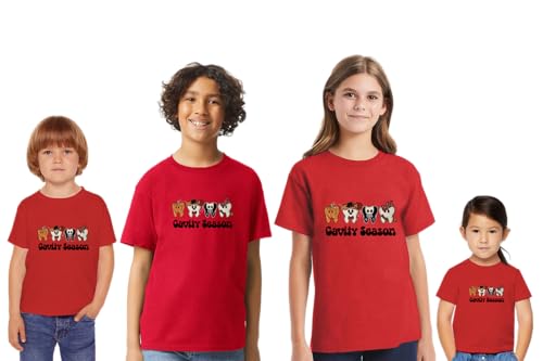 Halloween Cavity Season Graphic T-Shirts for Boys & Girls