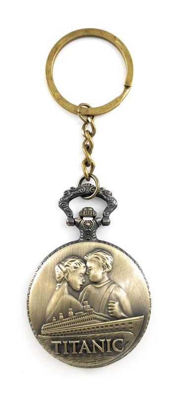 RainSound Metal Titanic Movie Pocket Watch Keychain Gold (B08H2B4WR9) Amazon Price History, Amazon Price Tracker