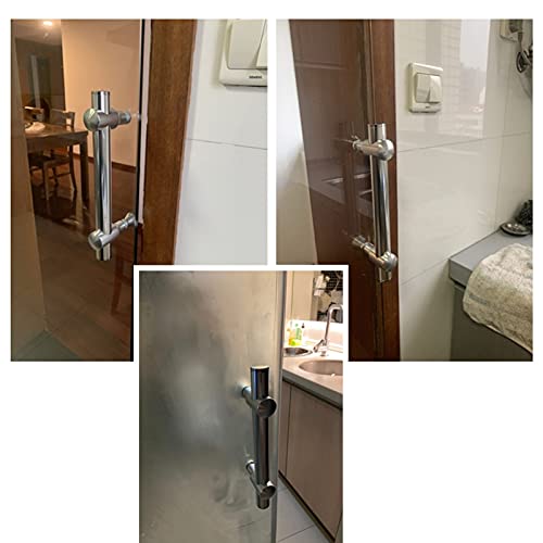 Poignées de porte de salle de bain modernes à entraxe variable