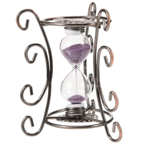 Toddmomy Sablier Artisanal Vintage pour Décoration De Cheminée Ornement De Sablier pour Maison Décor De Table Exquis