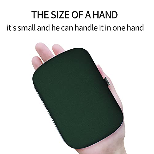 Magicorange Jewelry Box Organizer,Portable Travel Jewelry Case Ring, Pendant, Earring, Necklace Display Storage Case For Women Girls (Green, Small) #TOP5