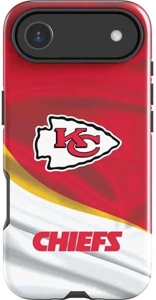 Skinit Impact Phone Case Compatible with iPhone 17 Air - Officially Licensed NFL Kansas City Chiefs Large Logo Design