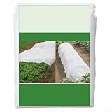 Telo antigelo da giardino 9,1 x 1,6 m realizzato in polipropilene non tessuto per coprire un gran numero di piante contemporaneamente (50 g)