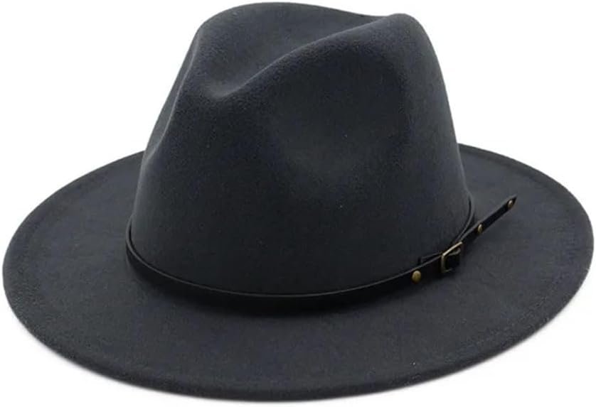Women Winter Vintage Felted Jazz Top Hats Party Hat
