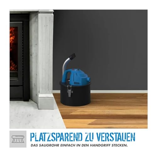 Güde Aschesauger GA 4-600.1 17015, Aluminium, Kunststoff, Blau, Schwarz, 600 W