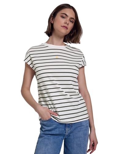 T-Shirt Street One Studio F323212 blanc cassé taille 42 pour femmes