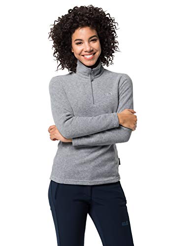 Preisvergleich Produktbild Jack Wolfskin Damen Gecko Women Fleecepullover, Slate Grey, XS
