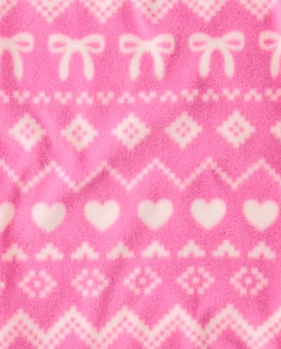 Image of The Children's Place Girls' Long Sleeve Top and Pants,2 Piece Pajama Set