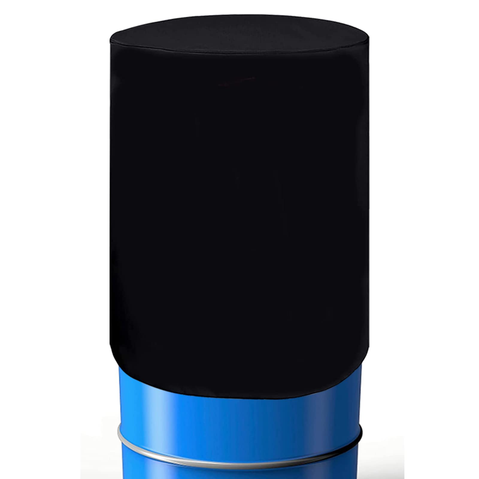 IBC Tank Abdeckung, Abdeckplane für 600L/800L/1000L Wassertank, Abdeckplane Schutzhülle Schutzhaube Schutzplane für IBC-Tank Behälter Container Regenwassertank (Schwarz, 65 * 95cm)