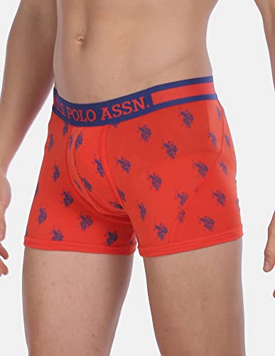 Image of U.S. Polo ASSN. Men's I112 Ultra Soft Cotton Rich Premium Trunks - Pack of 1
