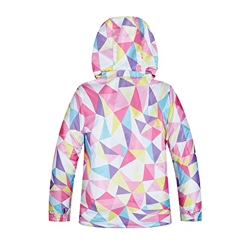 Image of Girls /Boys Snowsuits Hooded Insulated Windproof Winer Coats Ski Jacket Snow Pants Set