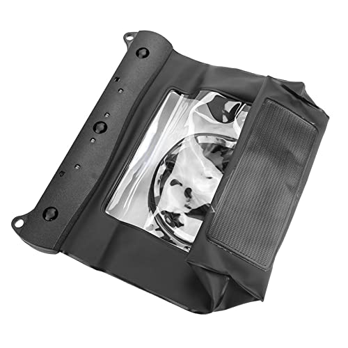 Custodia Protettiva Impermeabile da 20 M per Fotocamere DSLR, Custodia Subacquea Protettiva per Fotocamera Sportiva All'aperto, per Nuoto, Surf, Snorkeling (Nero)