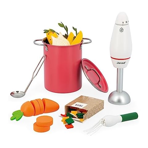 Janod Children's Soup Set with Accessories Cover