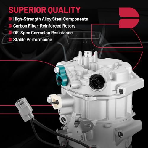 BDFHYK 198310 Air Conditioning A/C Compressor with Clutch Compatible with Toyota RAV4 L4 2.5L 2013 2014 2015 2016 2017 2018