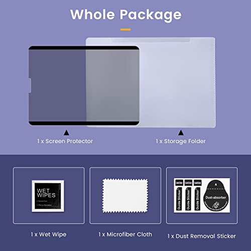 Moko Magnetic Privacy Screen Protector For Ipad Air 5Th/4Th Generation 10.9-Inch 2022/2020, Ipad Pro 11 2021/2020/2018, Removable & Reusable Anti-Spy Easy-Install Pet Film Support Apple Pencil, Matte #TOP7