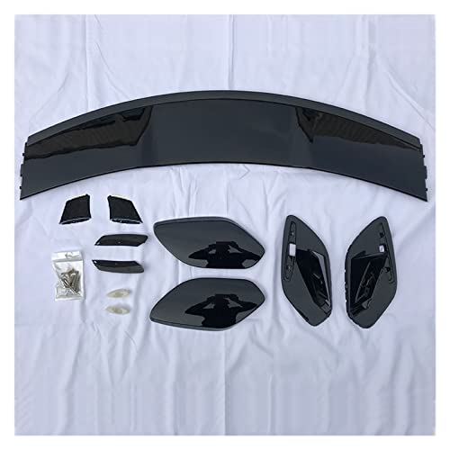 Spoiler de coffre pour Classe A W177 AMG 2018-2019 noir brillant