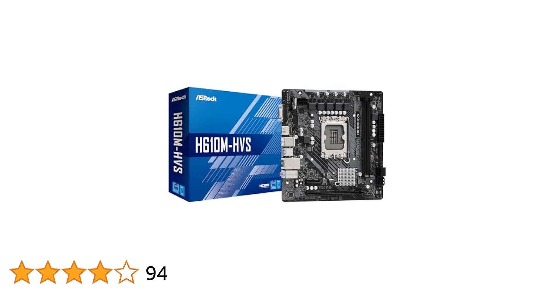 マザーボード ASRock H610M-HVS/M.2R2 DDR4 3200 32GB Amazon