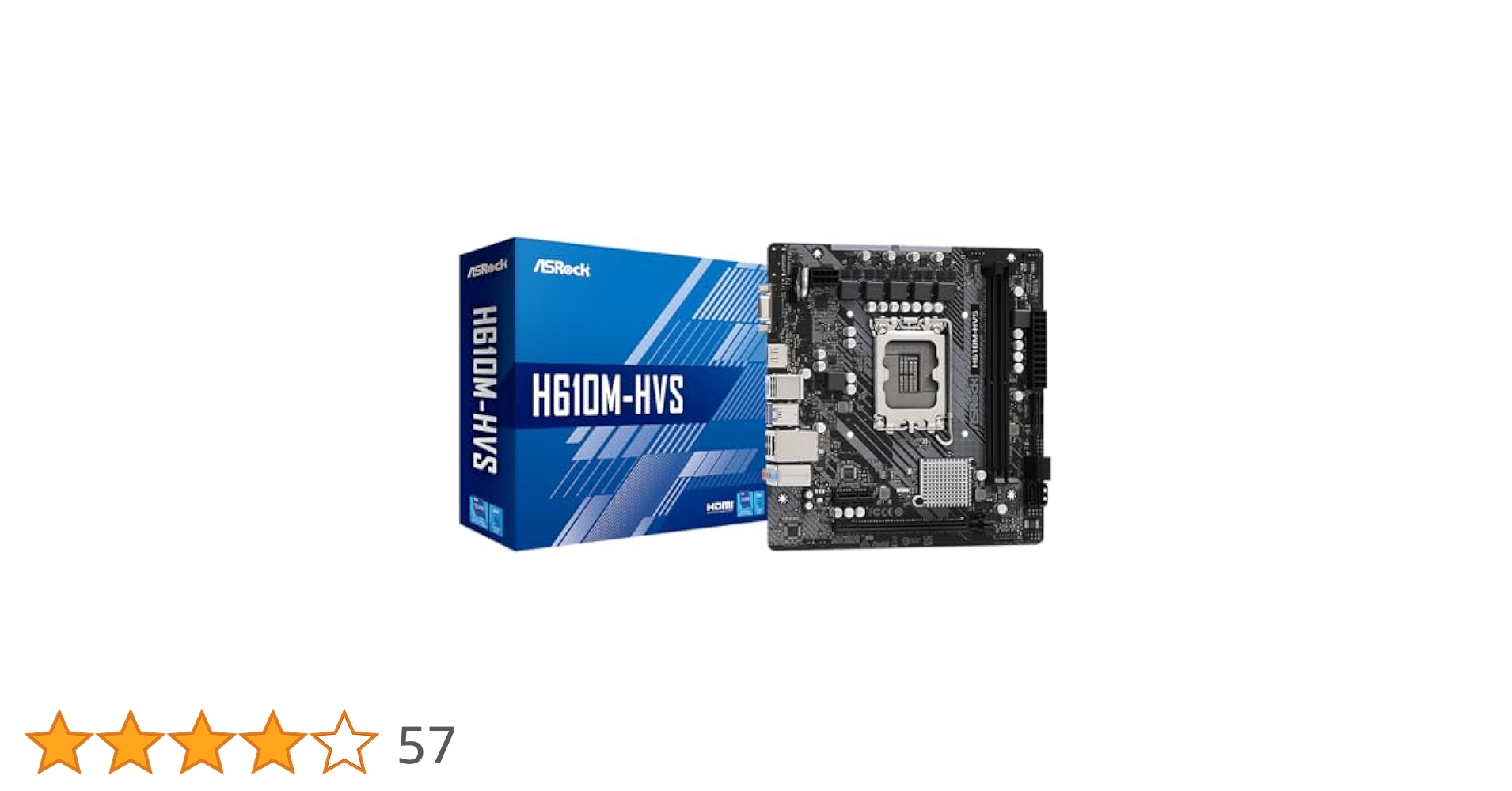 マザーボード ASRock H610M-HVS/M.2R2 DDR4 3200 32GB ASRock H610M-HVS/M.2R2 DDR4 3200 32GB