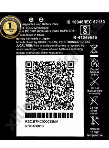 Image of MFB260001 Battery for Reliance Jio 4G Router JioFi 3 (JMR540, JMR541) JioFI 4 (JMR1140) Battery with 1 Year Warranty**** (C45)