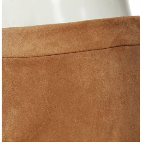 Women’S Casual A-Line Mini Skirt with Spliced Tassel Designer High Waist Chic Slimming Skirt3