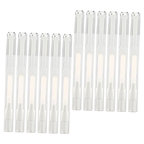 iplusmile 15Piezas Bolígrafo Giratorio Transparente Recipiente Vacío para Maquillaje de Uñas Pluma Cosmética para Brillo Labial y Aceite Nutritivo