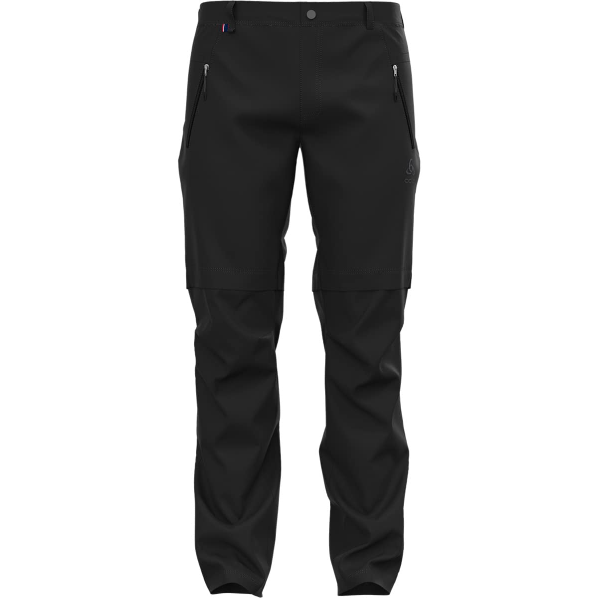 Odlo Men Zip-Off Hiking Pants WEDGEMOUNT, Black, 54