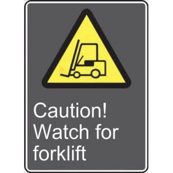 CSA SAFETY SIGN CAUTION WATCH FOR, Mfr: MCSA957VS-A