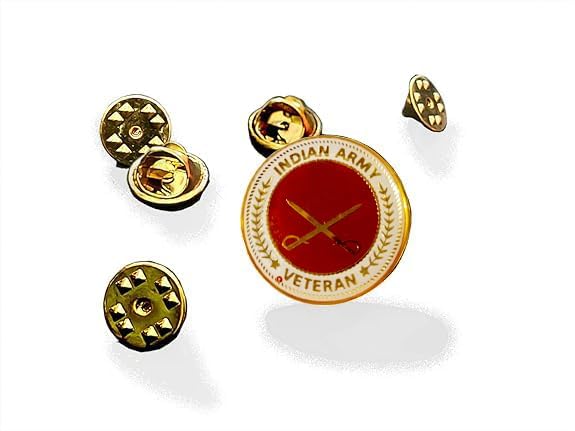 Lapel Pin for Veterans of Indian Armed Forces- Army, Navy, Air Force-image-35