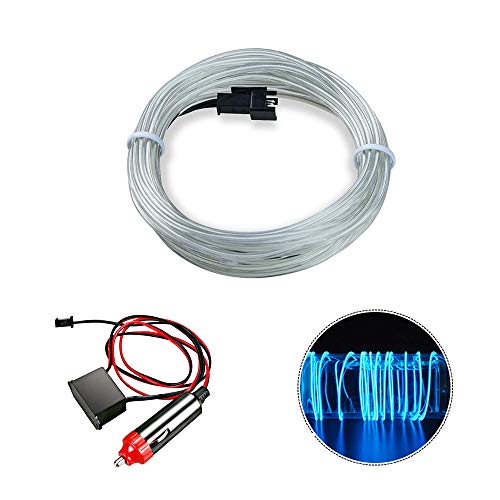 Lampade a LED impermeabili da 5 m, HopeU5® Ice blue Cambiare illuminazione ambientale Kit completo di nastro LED con telecomando per la decorazione dell'auto